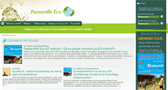 Desktop Screenshot of passerelleco.info