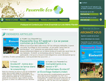Tablet Screenshot of passerelleco.info